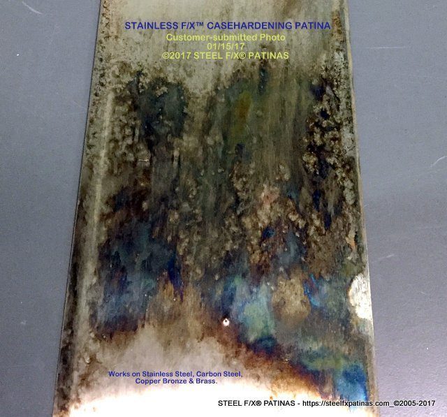 COLOR-CASE-HARDENING PATINA PRODUCT_D.I.Y.