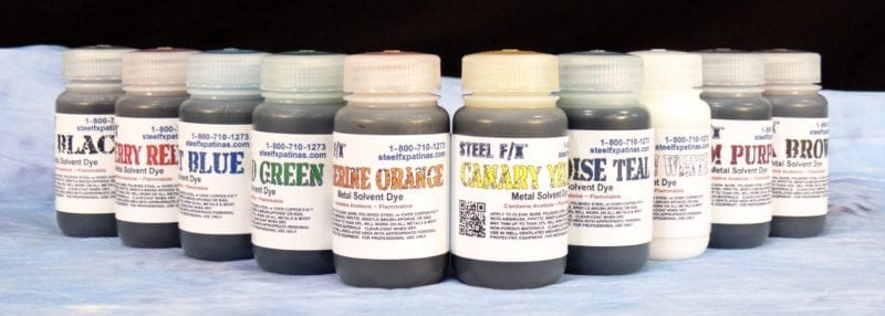 metal solvent dyes set-kit