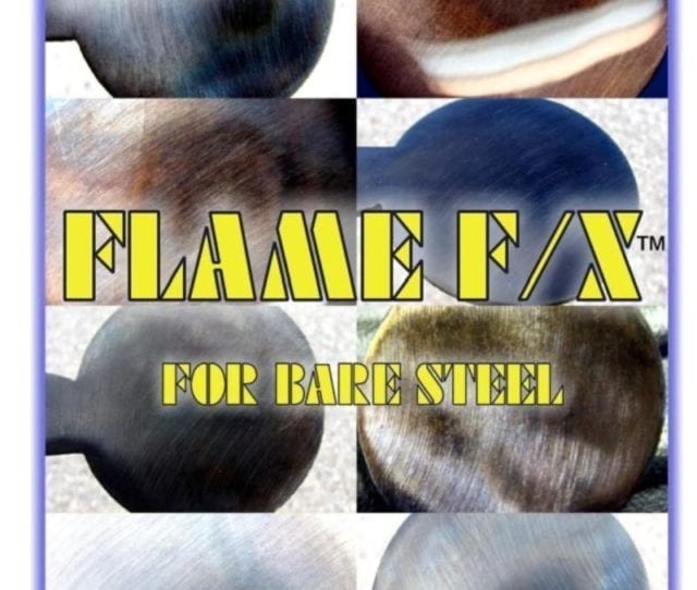 FLAME F/X™ steel patina