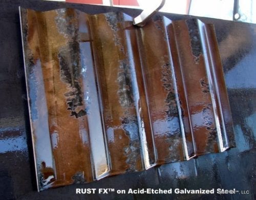 Steel Patinas for Corrugated Galvanized Panels