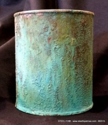 copper verdigris on any surface