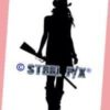 cowgirl with rifle DXF file