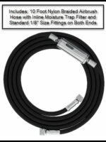 flexible airbrush hose and filter